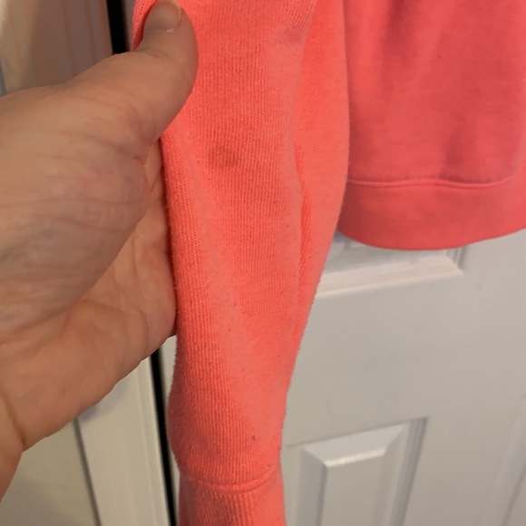 Justice Pink Crop Hoodie size 12 - Picture 4 of 5
